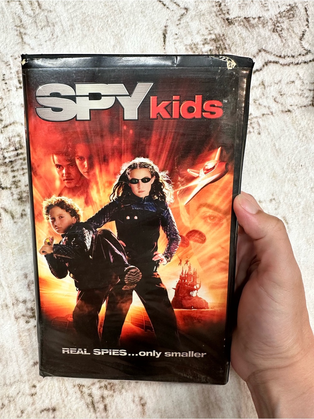 Spy Kids (VHS, 2001, Clamshell) Antonio Banderas
